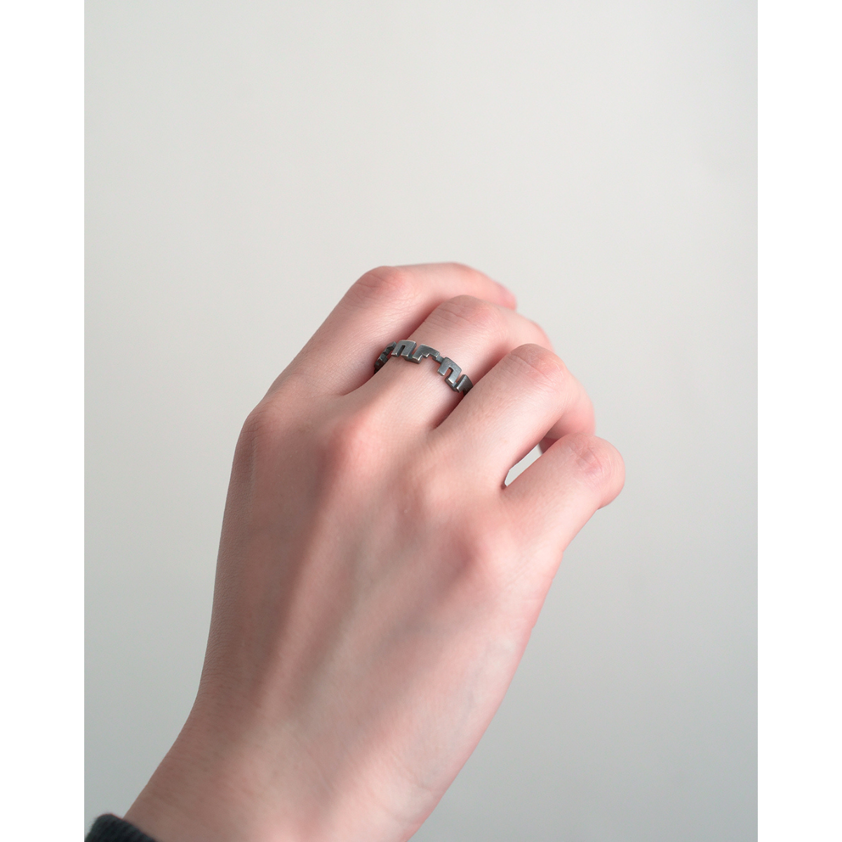 【受注販売】JAM HOME MADE × NF NF LOGO RING