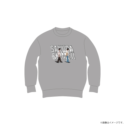 【SALE】[さくらしめじ]ゆくえ ゆらゆらスウェット