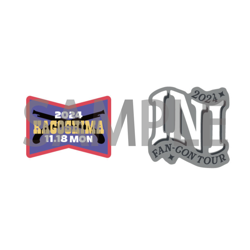 【事後EC販売】ワッペンシール（KAGOSHIMA）