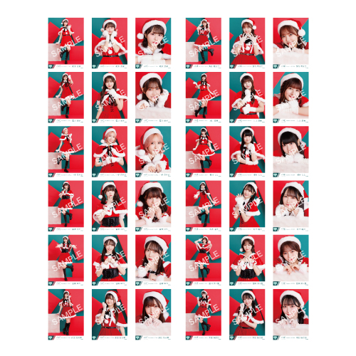 生写真セット（サンタ2024衣装）