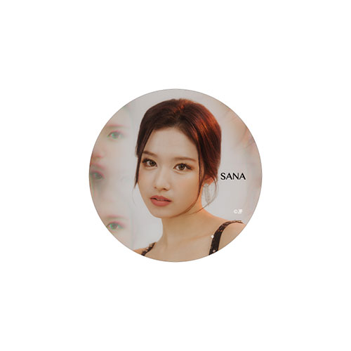 TWICE JAPAN 8th SINGLE『Kura Kura』リリース記念グッズ 缶バッチ【SANA】