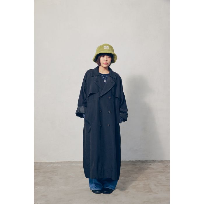 Saucy Dog ボアハット/ライトグリーン