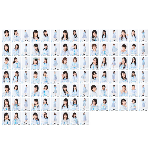 STU48　2017年10月度netshop限定ランダム生写真「瀬戸内の声 衣装」5枚セット