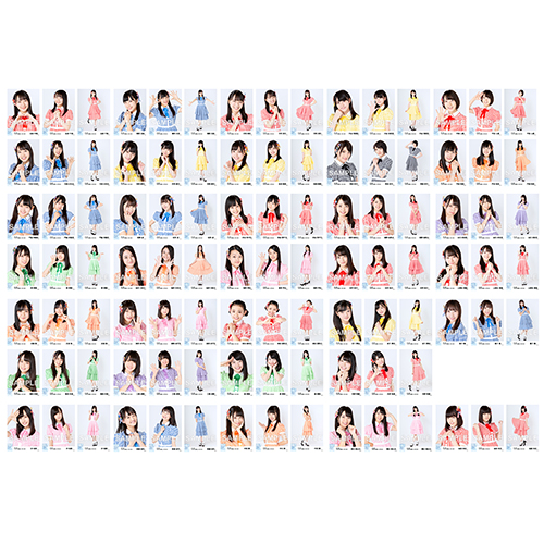 STU48　2018年6月度netshop限定ランダム生写真5枚セット