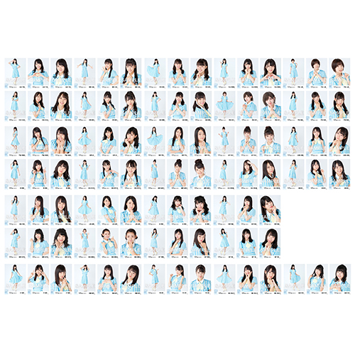 STU48　2018年11月度netshop限定ランダム生写真5枚セット