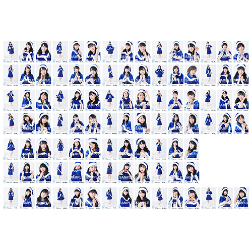 STU48　2018年12月度netshop限定ランダム生写真5枚セット