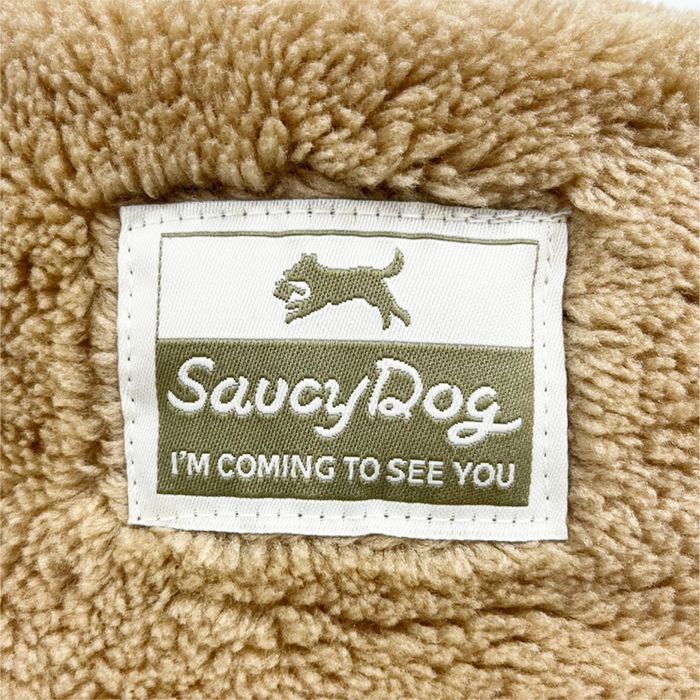 Saucy Dog ボアハット/ベージュ