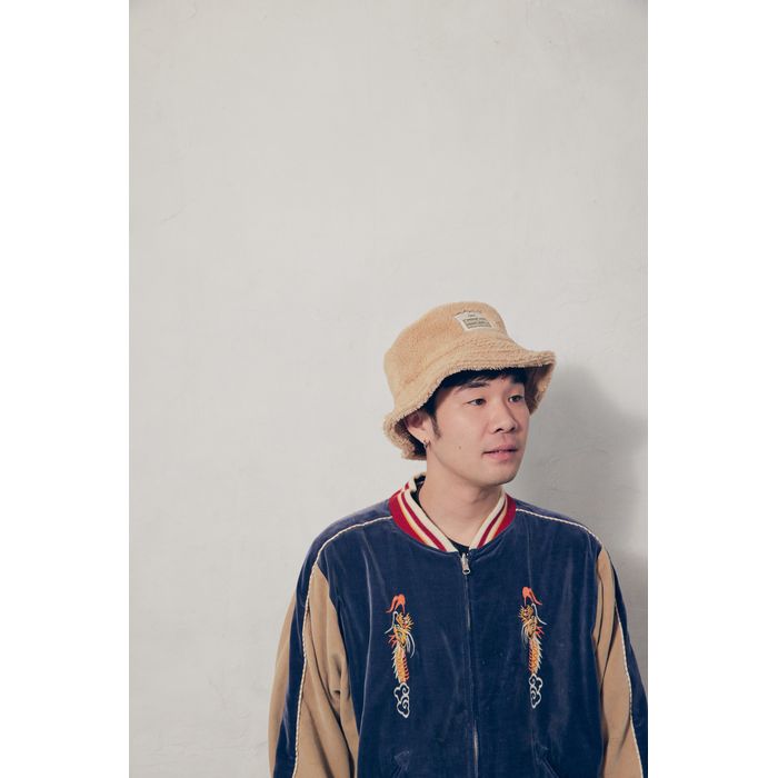 Saucy Dog ボアハット/ベージュ