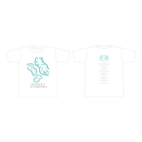 【BURNOUT SYNDROMES】明星ツアーTシャツ WHITE