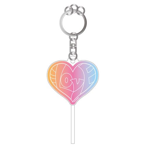 =LOVE キャンディキーホルダー
