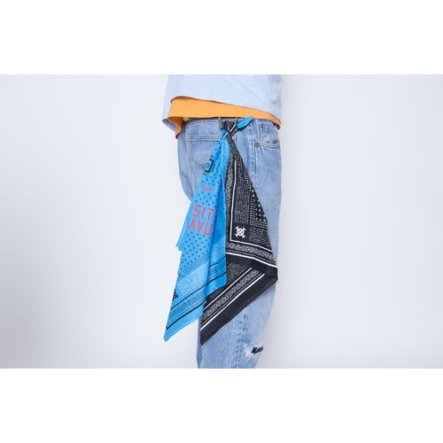 PD × SIVA(MUZE) コラボバンダナ/ターコイズ