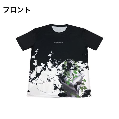 PDネオン メッシュTシャツ/ブラック