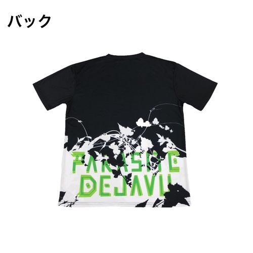PDネオン メッシュTシャツ/ブラック