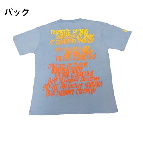 PD × OLI グラデーションTシャツ/スカイブルー