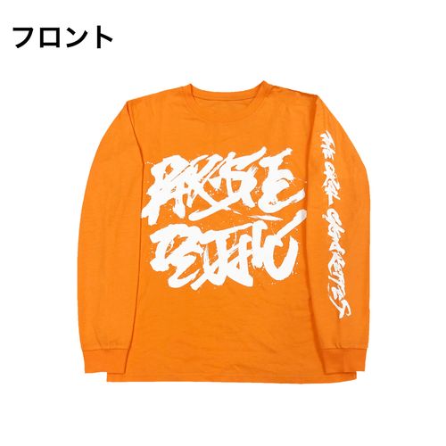PD × 万美 ロンT/オレンジ