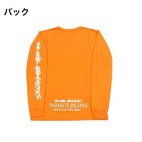 PD × 万美 ロンT/オレンジ