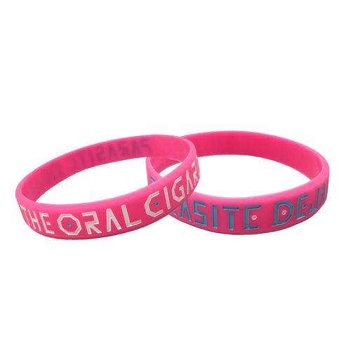 PARASITE DEJAVU OFFICIAL カラフル SLIM ラバーバンド/ピンク