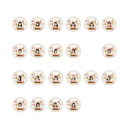 STU48 クリスマス 個別BIGスタンド缶バッジ