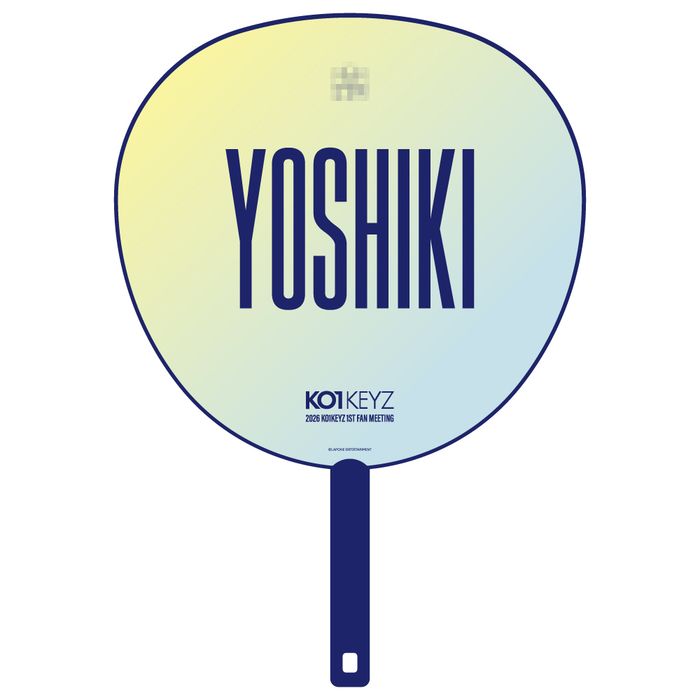 BIGうちわ YOSHIKI
