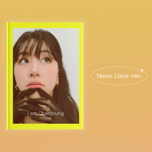 TWICE ソロ写真集『Yes, I am Chaeyoung.』 Neon Lime　ver.