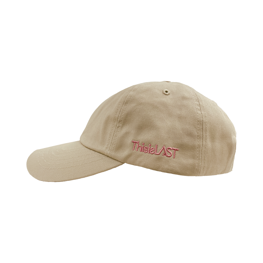 刺繍ロゴキャップ [ライトベージュ]