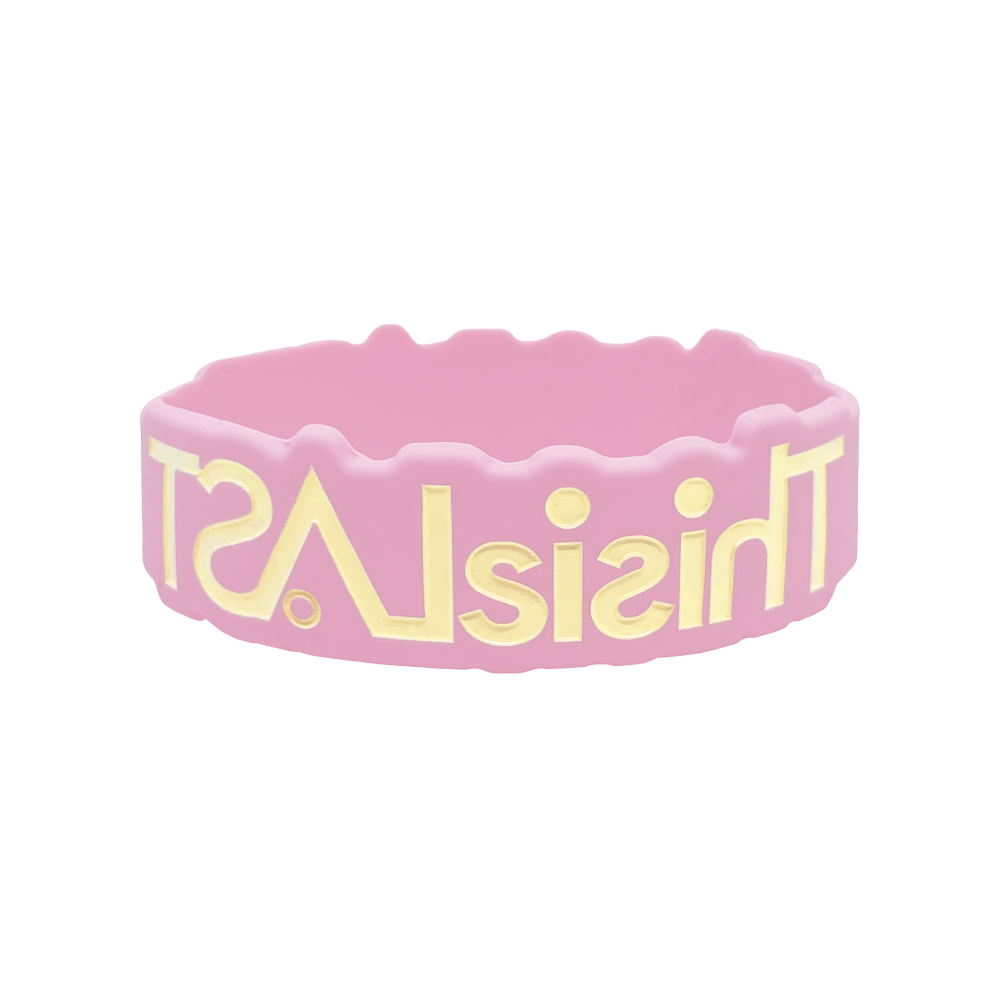 ダイカットラバーバンド[ペールピンク]