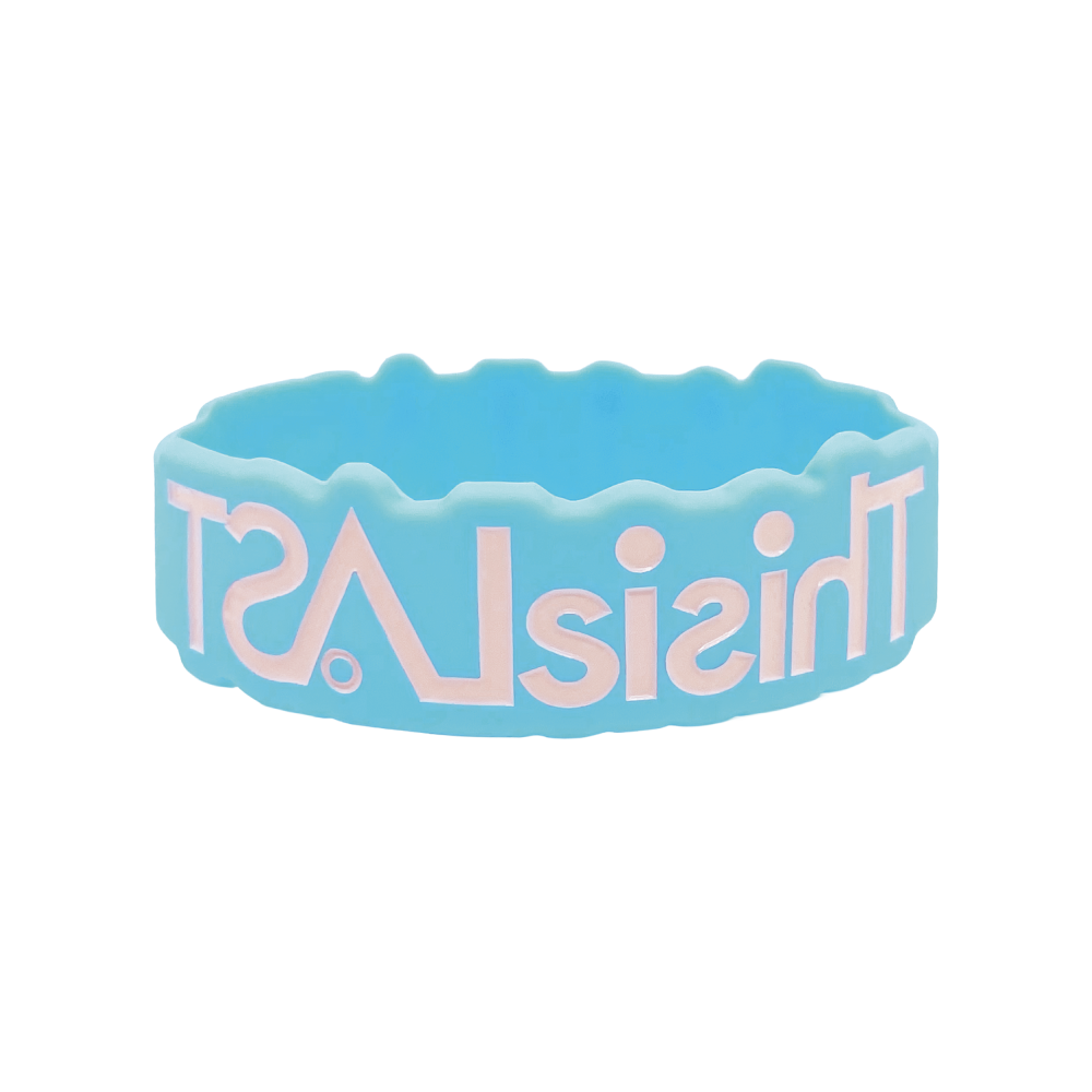 ダイカットラバーバンド[ペールブルー]