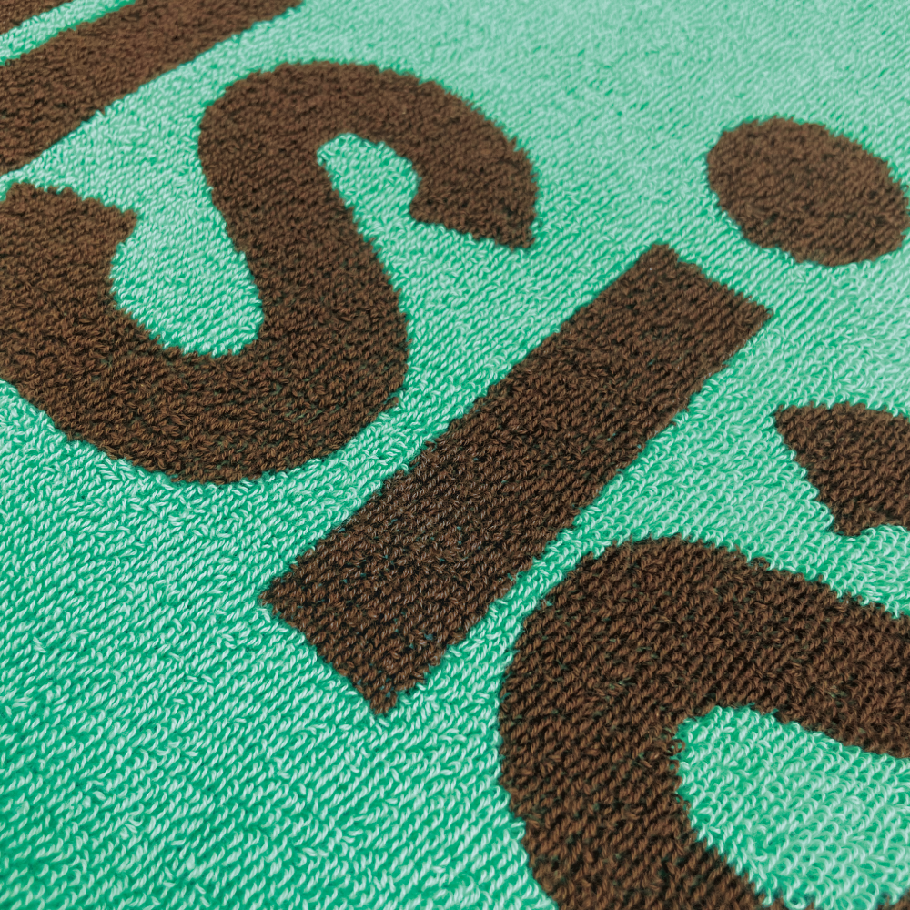 ロゴジャガードタオル [チョコミント]