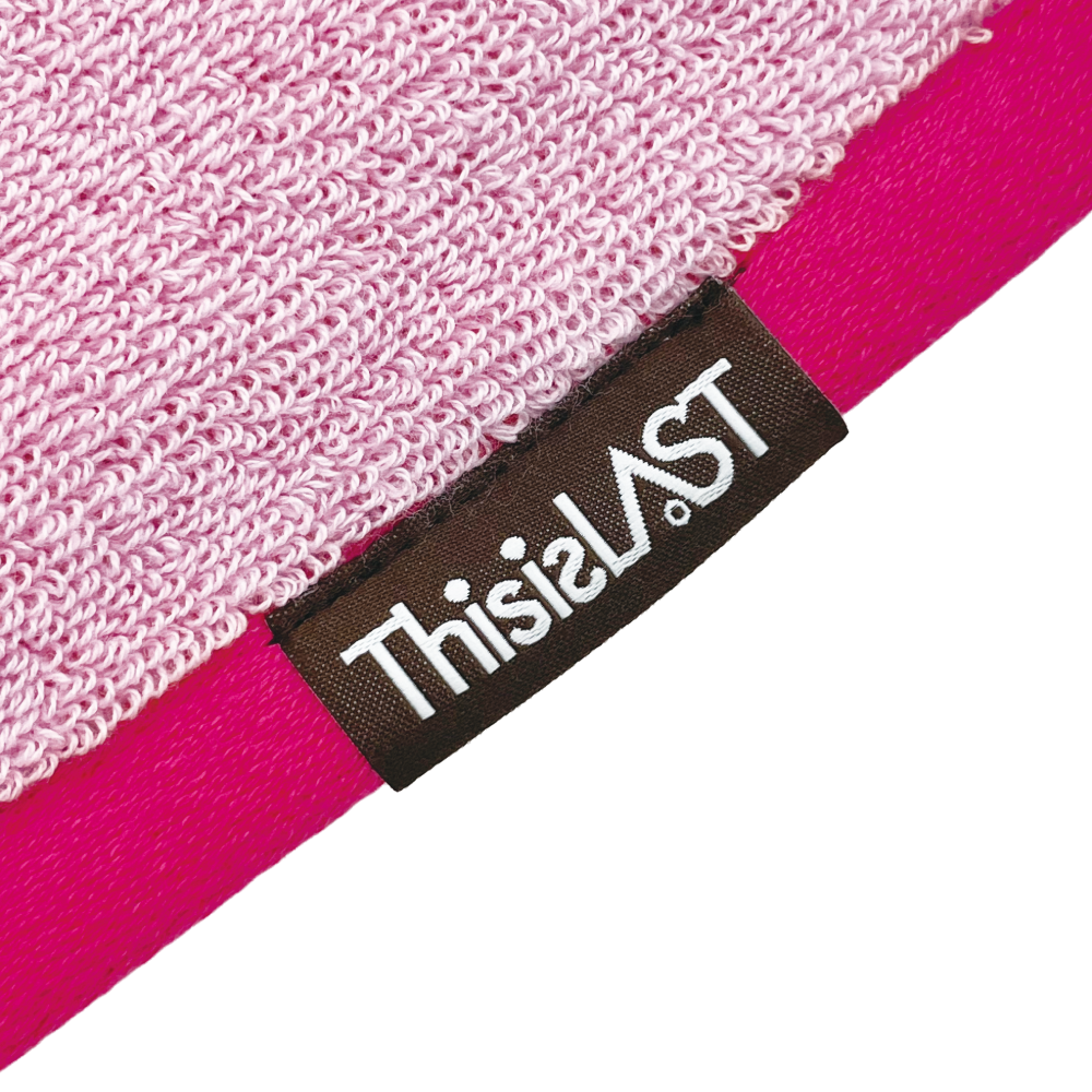 ロゴジャガードタオル [ピンクマゼンタ]