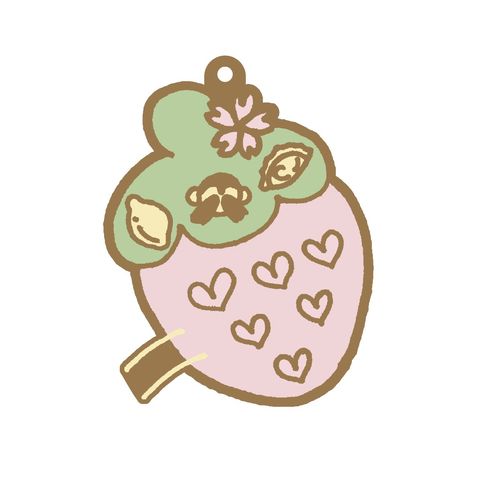 齋藤樹愛羅デザインラバーキーホルダー