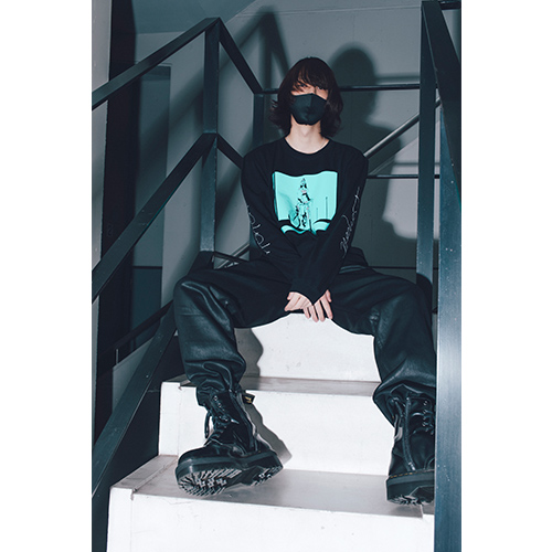 amazarashi Tour 2020 Long Sleeve T-shirt Light Blue