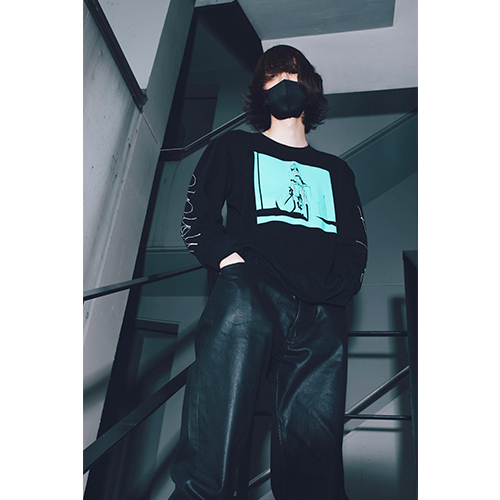 amazarashi Tour 2020 Long Sleeve T-shirt Light Blue