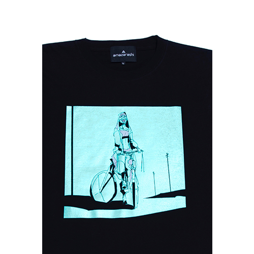 amazarashi Tour 2020 Long Sleeve T-shirt Light Blue
