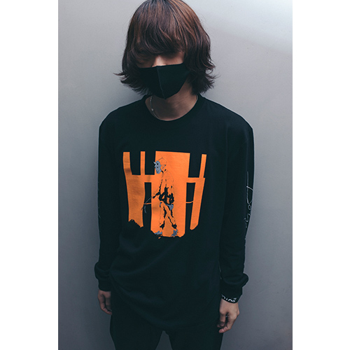 amazarashi Tour 2020 Long Sleeve T-shirt Orange