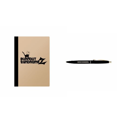 【BURNOUT SYNDROMES】BURNOUT SYNDROMEZ　ノート&ペン