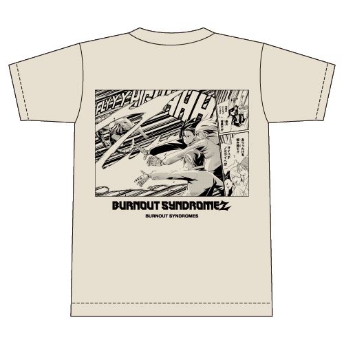 【BURNOUT SYNDROMES】BURNOUT SYNDROMEZ　Tシャツ/ベージュ