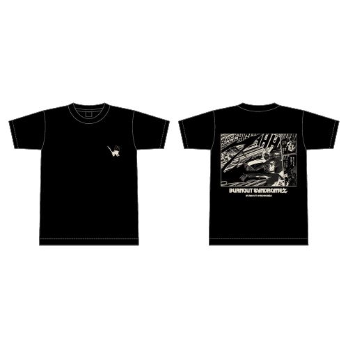 【BURNOUT SYNDROMES】BURNOUT SYNDROMEZ　Tシャツ/ブラック