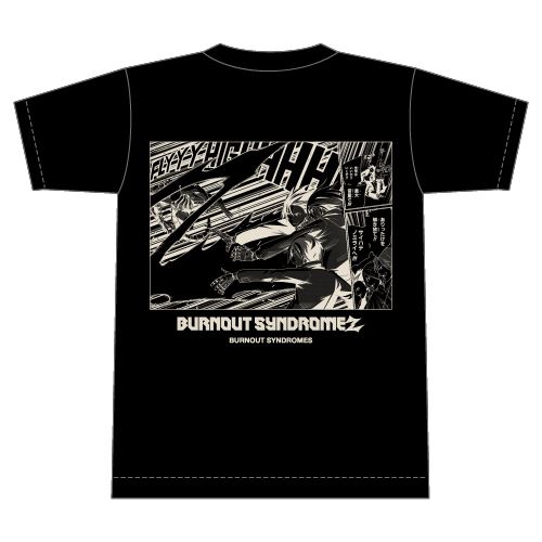【BURNOUT SYNDROMES】BURNOUT SYNDROMEZ　Tシャツ/ブラック