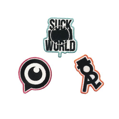 SMW刺繍ステッカーセット