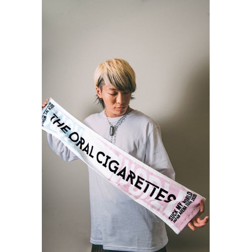 SUCK MY WORLD OFFICIAL マフラータオル/ホワイト