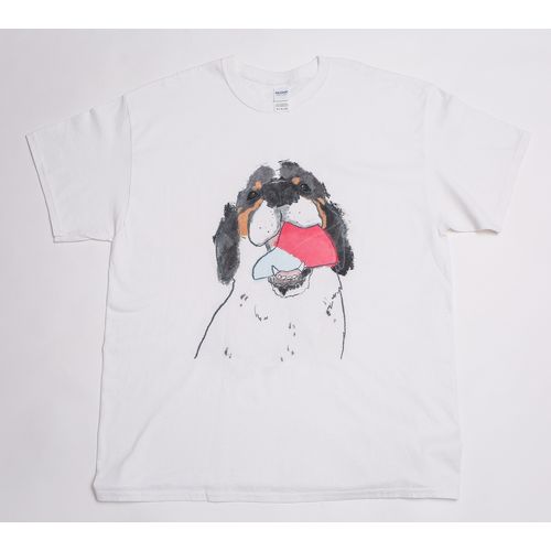 【Lucky Kilimanjaro】ロゴかじりTシャツ