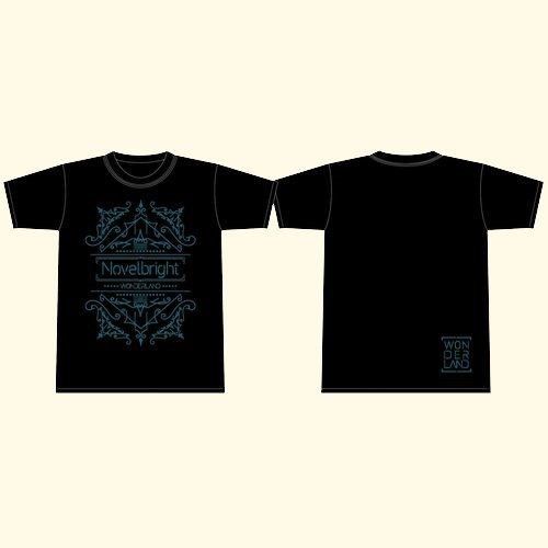 【アルバムリリース記念GOODS】「WONDERLAND」T-SHIRT/ブラック