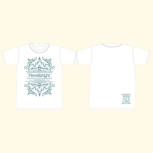 【アルバムリリース記念GOODS】「WONDERLAND」T-SHIRT/ホワイト