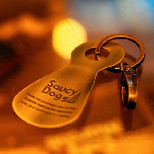 アンティークキーホルダー/ゴールド