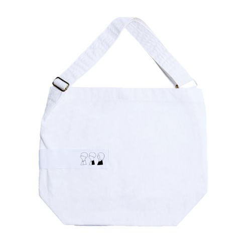 ショルダートートバッグ/ホワイト