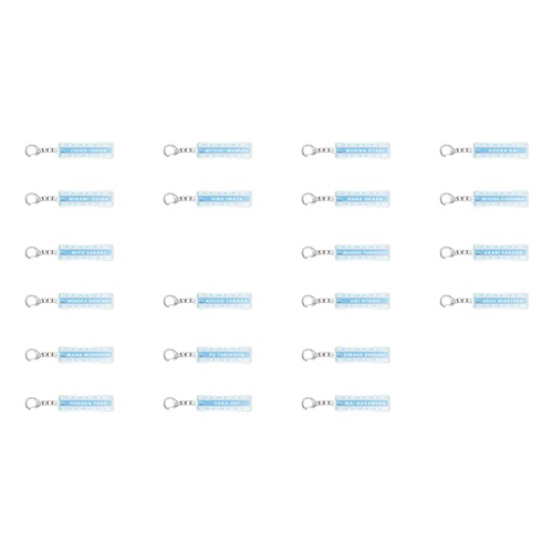 STU48 個別推しタオル風アクリルキーホルダー