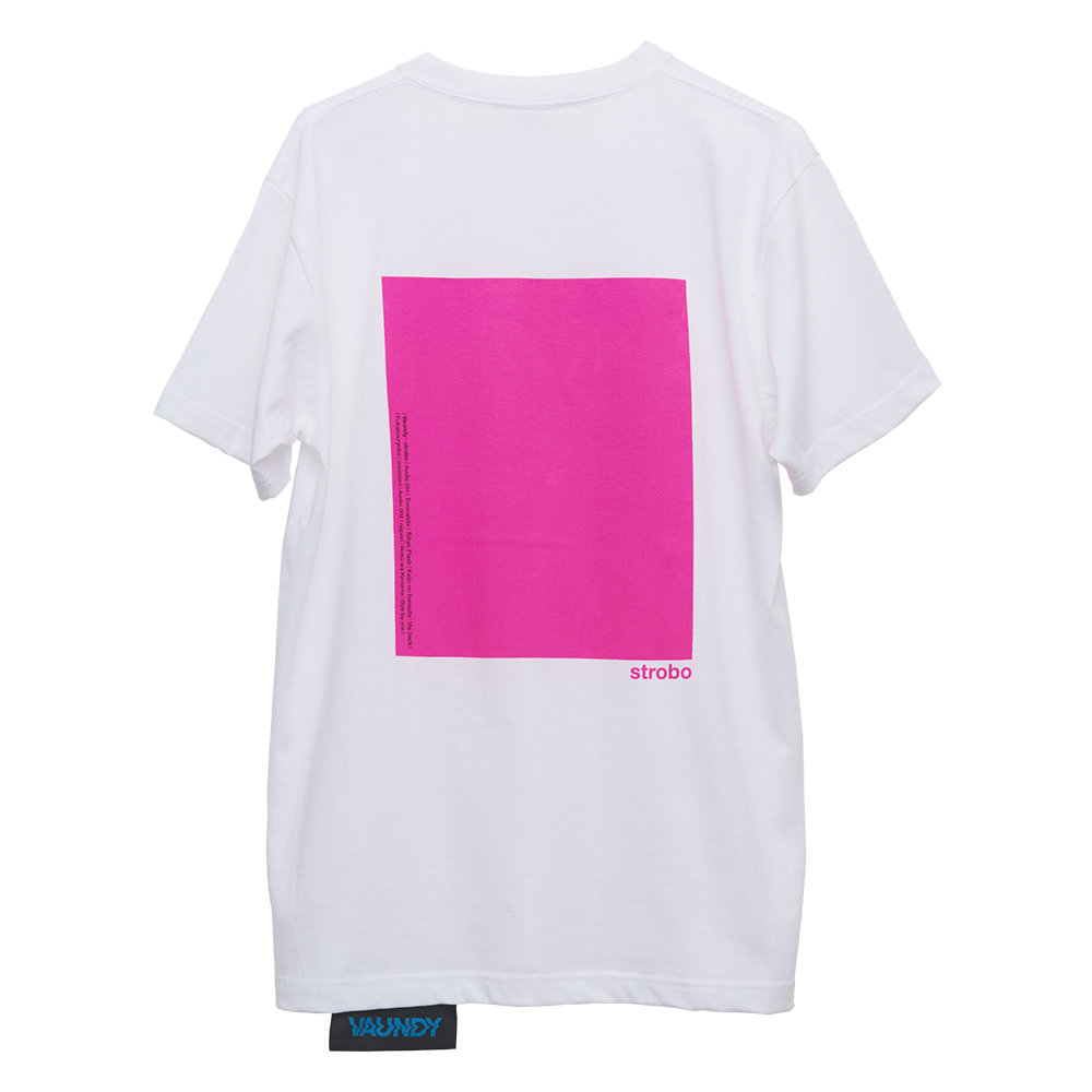 商品詳細ページ | Vaundy ONLINE STORE | strobo T-Shirts [White]