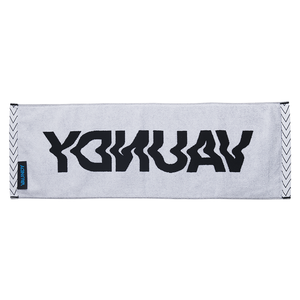 Logo Jacquard Towel [Black×White]