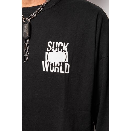 ONENESS WORLD BIG Tシャツ/ブラック