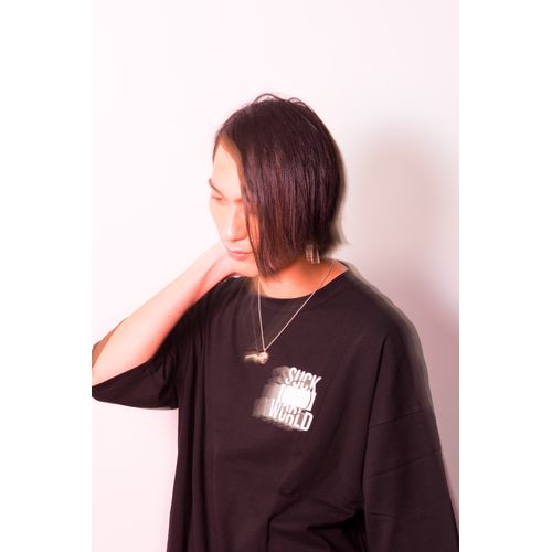 ONENESS WORLD BIG Tシャツ/ブラック